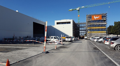Neubau Büro- und Produktionsgebäude Stadler Rail AG St. Margrethen Neubau Büro- und Produktionsgebäude Stadler Rail AG St. Margrethen