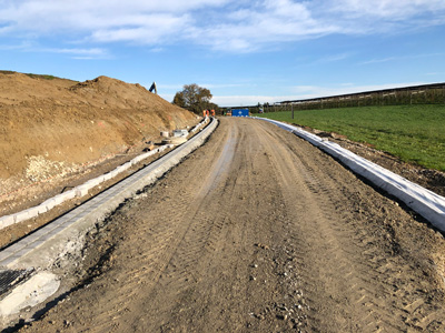 Erschliessung Höhenrain in Riedt Erschliessung Höhenrain in Riedt