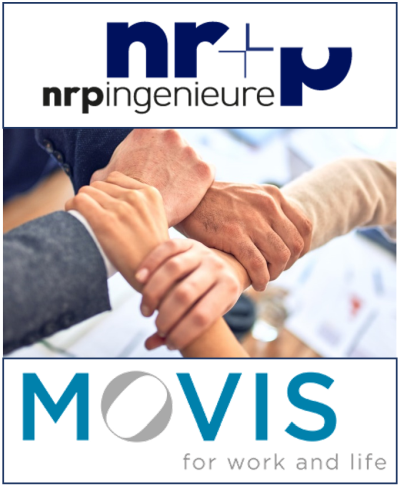 Zusammenarbeit mit Movis Externe Beratungsstelle für die Mitarbeitenden bei der NRP Ingenieure AG