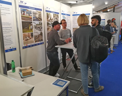 Stand der NRP Ingenieure AG am ETH Kontakttreffen Stand der NRP INgenieure AG am ETH Kontakttreffe