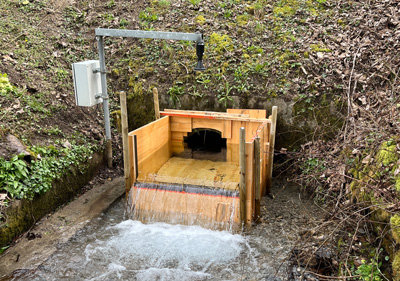 Abflussmessung Rämismühle (ZH) Abflussmessung Rämismühle (ZH)