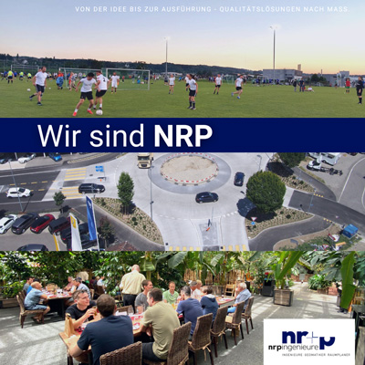 Wir sind NRP Arbeiten bei der NRP Ingenieure AG
