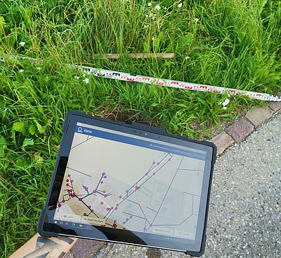 Digitale Erfassung Strassenentwässerungen Weinfelden Perimeter Nordost