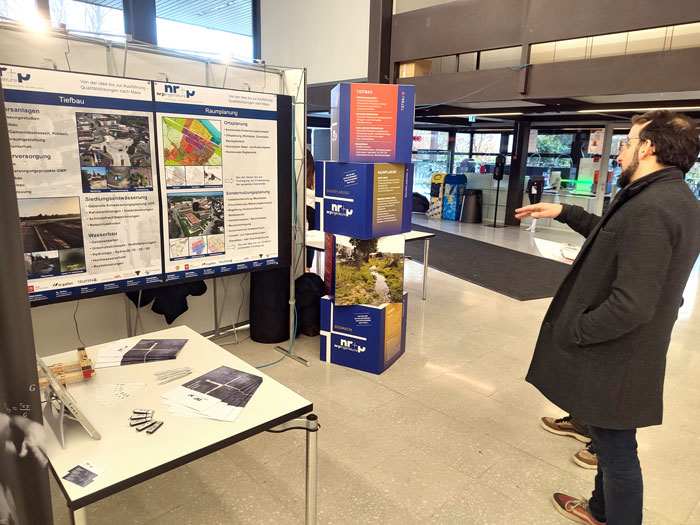NRP Ingenieure AG an den OST Kontaktgesprächen Bau & Planung Stand der NRP Ingenieure AG an den OST Kontaktgesprächen Bau & Planung