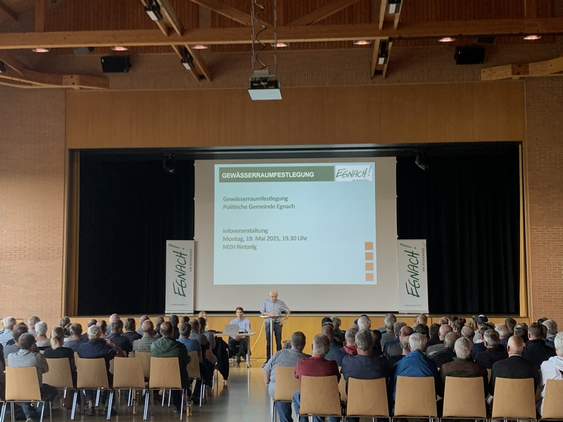 Gewässerraum und Sondernutzungspläne Egnach Gewässerraum und Sondernutzungspläne Egnach