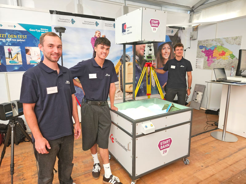 Geomatik Stand an der Berufsmesse Thurgau 2026